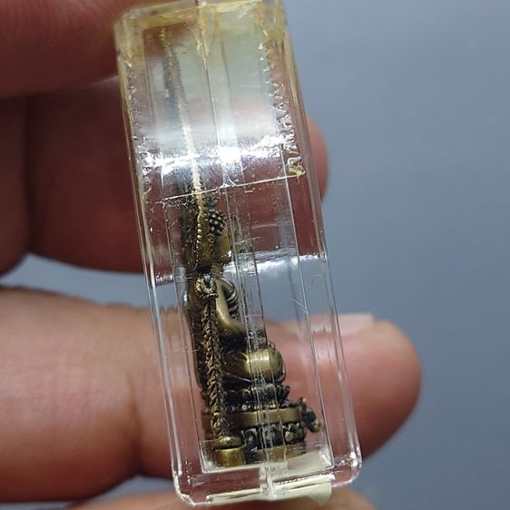 พระนิรันตรายสองกษัตริย์ มหาพุทธานุภาพแห่งแผ่นดิน เนื้อ นวะ ขนาดสูง 3.2 เซน ปี2552 พร้อมกล่องเดิม รูปที่ 6