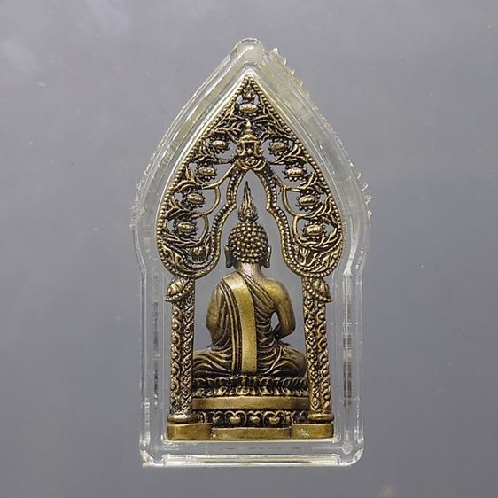 พระนิรันตรายสองกษัตริย์ มหาพุทธานุภาพแห่งแผ่นดิน เนื้อ นวะ ขนาดสูง 3.2 เซน ปี2552 พร้อมกล่องเดิม รูปที่ 4