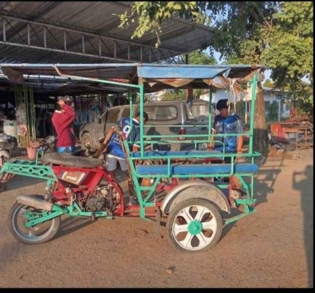 รถสามล้อเข้าไรเข้าสวนมาขับกับได้เลยคับ8000ต่อได้นิดหน่อยคับงดต่อคับผม รูปที่ 3
