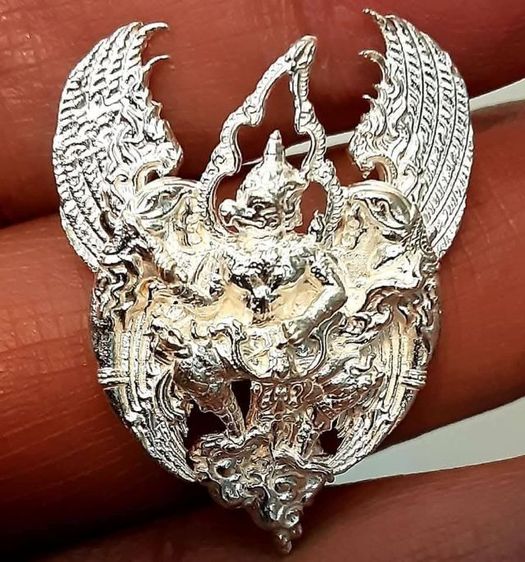 พญาครุฑเนื้อเงิน สุวรรณกาย วัดศิลาดอกไม้  รูปที่ 7