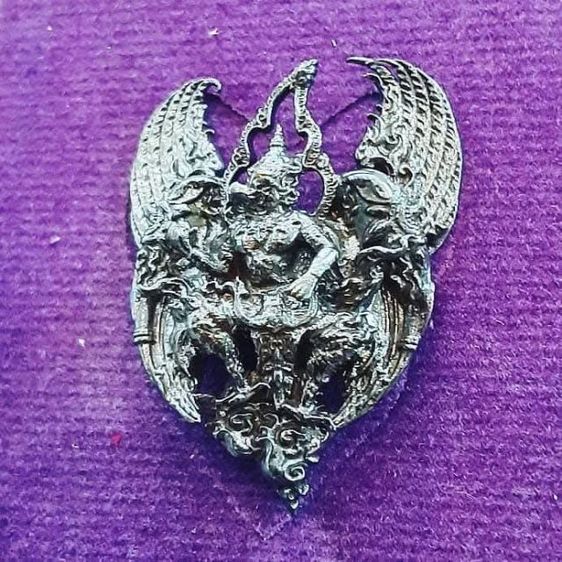 พญาครุฑเนื้อเงิน สุวรรณกาย วัดศิลาดอกไม้  รูปที่ 13