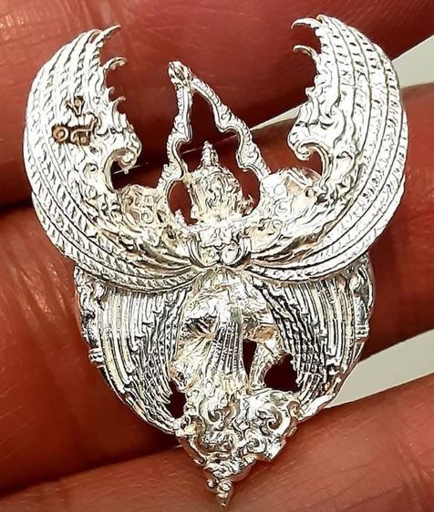 พญาครุฑเนื้อเงิน สุวรรณกาย วัดศิลาดอกไม้  รูปที่ 16