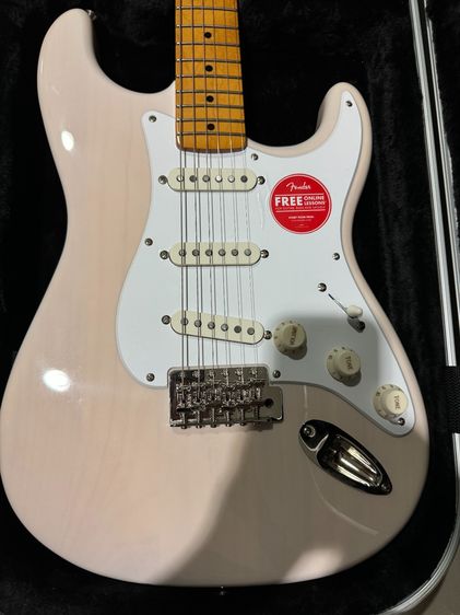 กีตาร์ Squier Classic Vibe '50s Stratocaster - SSS - White Blonde ใหม่จัด รูปที่ 3