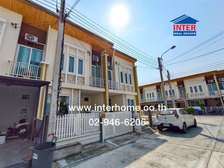 มีบางส่วน ไม่ใช่ ทาวน์เฮ้าส์ 2 ชั้น 16.3 ตร.ว. หมู่บ้านโกลเด้นทาวน์ ชัยพฤกษ์ – วงแหวน ใกล้ Big C ไทรน้อย ซอยในโครงการ17 ถนนกาญจนาภิเษก ถนนบางกรวย-ไทรน้อย ไ รูปที่ 2