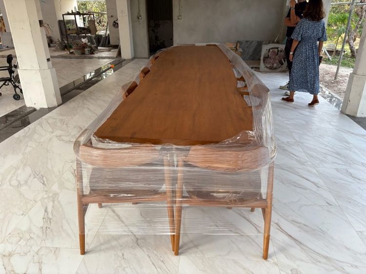 ผลิต ม้านั่งสนาม จากไม้จริง ไม้ใหญ่ ราคากันเอง รูปที่ 13