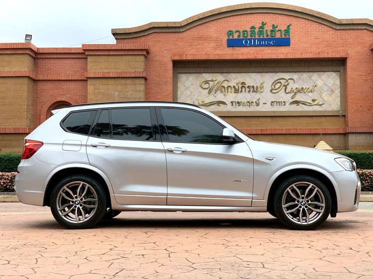 BMW X3 2017 2.0 xDrive20d 4WD Utility-car ดีเซล เกียร์อัตโนมัติ เทา รูปที่ 3