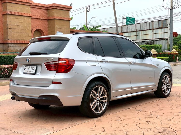 BMW X3 2017 2.0 xDrive20d 4WD Utility-car ดีเซล เกียร์อัตโนมัติ เทา รูปที่ 4
