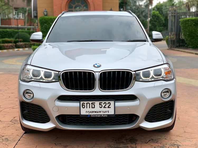 BMW X3 2017 2.0 xDrive20d 4WD Utility-car ดีเซล เกียร์อัตโนมัติ เทา รูปที่ 2