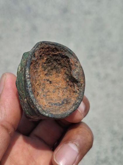 🚩(มาใหม่) พระบูชาสังกัจจายน์เชียงแสนสิงห์ 1 สนิมเขียว รูปที่ 7