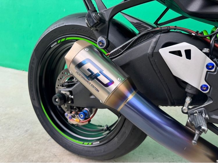 KAWASAKI ZX10R ABS 2018 จด 2019 สีเขียว รูปที่ 9