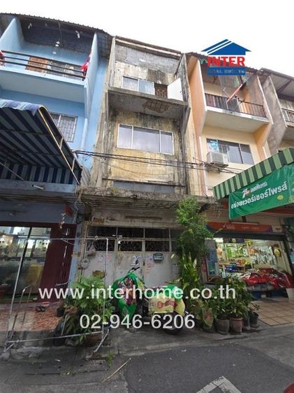 อาคารพาณิชย์ 3.5 ชั้น 18 ตร.ว. อาคารพาณิชย์ ซอยเสรีไทย81 ใกล้สวนสยาม ถนนเสรีไทย ถนนรามอินทรา เขตบางกะปิ กรุงเทพมหานคร