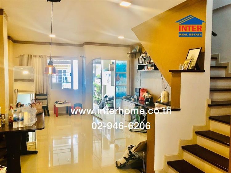 มีบางส่วน ไม่ใช่ ทาวน์โฮม 2 ชั้น 17.2 ตร.ว หมู่บ้านจามจุรี พาร์ค ซอยสุขาภิบาล5 ซ.5 แยก2 ถนนรามอินทรา ถนนสุขาภิบาล5 เขตบางเขน กรุงเทพมหานคร รูปที่ 2