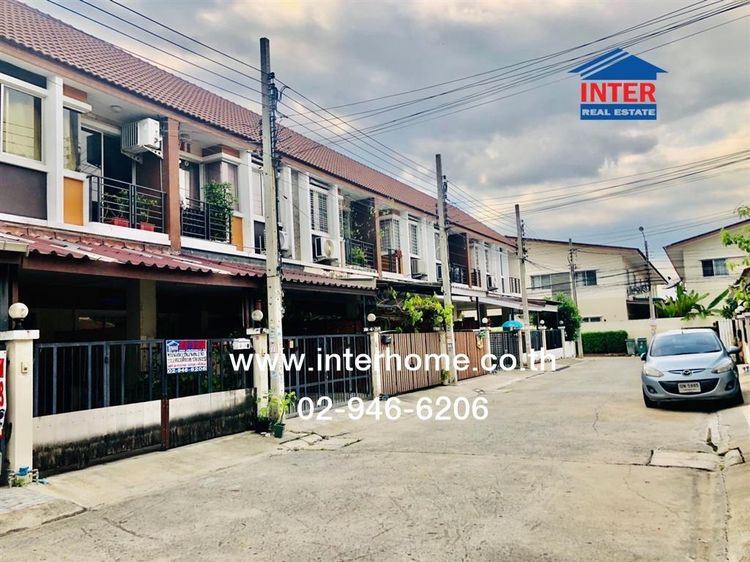 ทาวน์โฮม 2 ชั้น 17.2 ตร.ว หมู่บ้านจามจุรี พาร์ค ซอยสุขาภิบาล5 ซ.5 แยก2 ถนนรามอินทรา ถนนสุขาภิบาล5 เขตบางเขน กรุงเทพมหานคร
