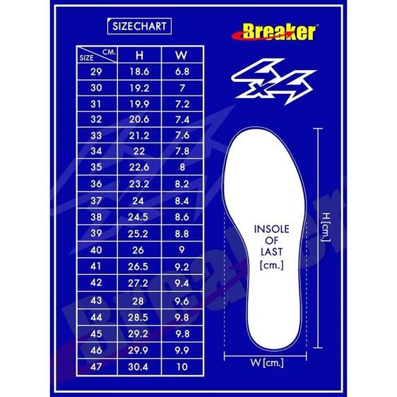 Breaker 4x4 รองเท้าพละ ไซส์30 รูปที่ 3