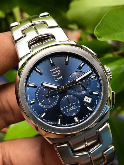Tag Heuer Link Auto Chronograph Calibre17 Deep Blue Dial CBC2112🇨🇭🇨🇭
    รูปที่ 4