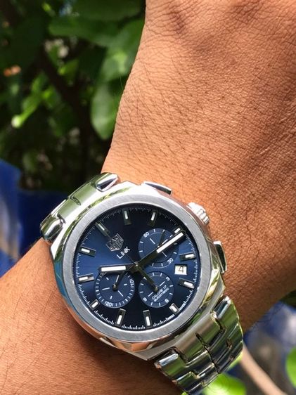 Tag Heuer Link Auto Chronograph Calibre17 Deep Blue Dial CBC2112🇨🇭🇨🇭
    รูปที่ 9