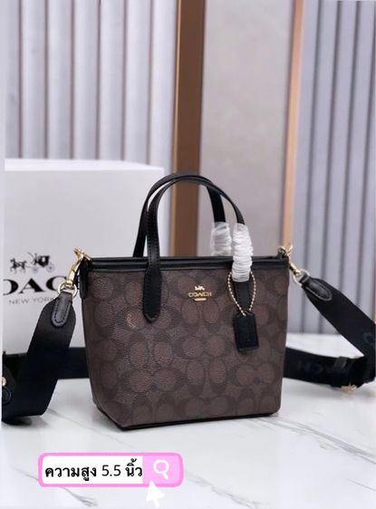 Coach Mini Tote 6”  รูปที่ 2