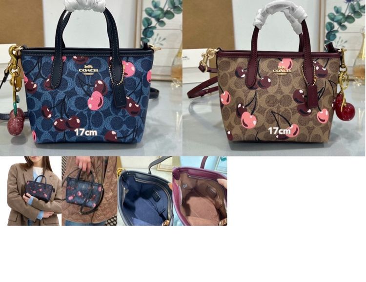 Coach Mini Tote 6”  รูปที่ 16