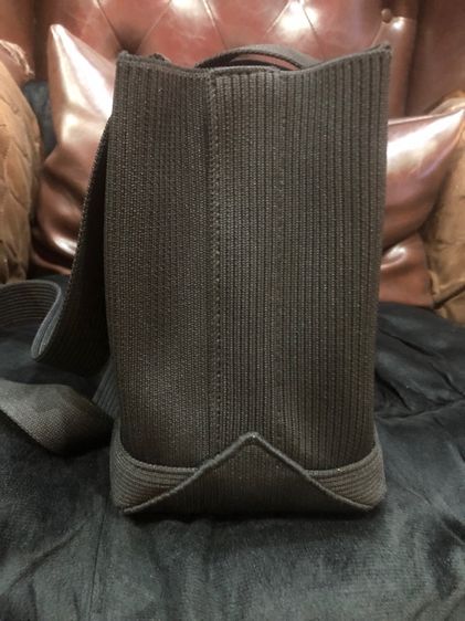 กระเป๋าโท้ตถักขนาดเล็ก  Alexander Wang โพลีเอสเตอร์ - สีดำ สีดำ กระเป๋าโท้ตแบบถักขอบเล็กจาก Alexander Wang Ryan งานตู้ญี่ปุ่นไม่การันตีแท้ รูปที่ 4