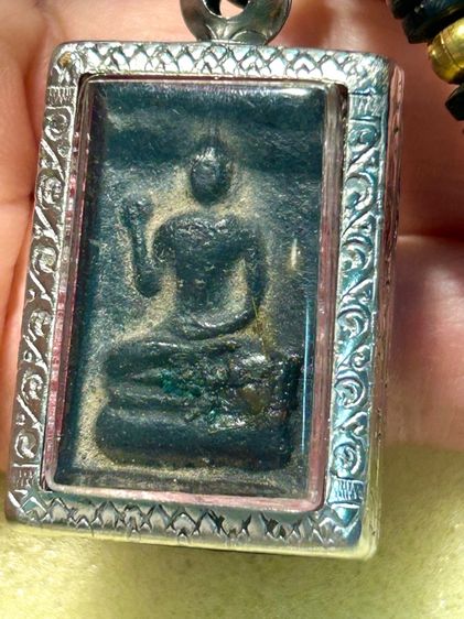 พุทธกวัก หลวงพ่อทาบ วัดกระบกขึ้นผึ้ง ปี2505 เนื้อผงผสมสีผึ้งเขียว หลวงปู่ทิม วัดละหารไร่ร่วมปลุกเสก รูปที่ 11