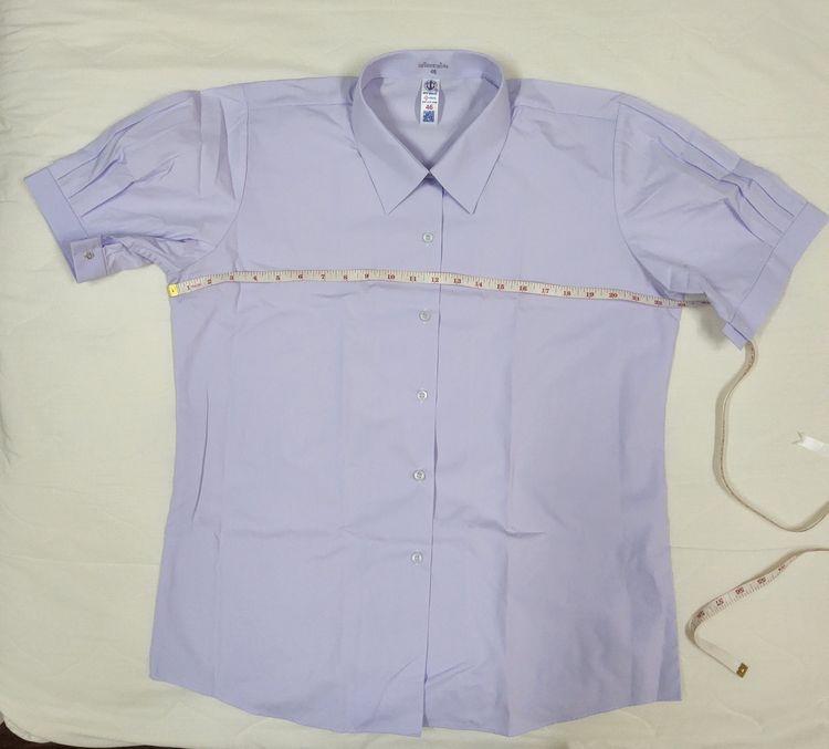 เสื้อนักเรียน ตราสมอ หญิงมัธยมปลายแบบโรงเรียนรัฐทั่วไป