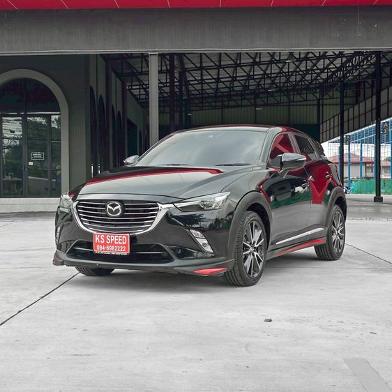Mazda CX-3 2018 2.0 SP Utility-car เบนซิน ไม่ติดแก๊ส เกียร์อัตโนมัติ ดำ รูปที่ 2
