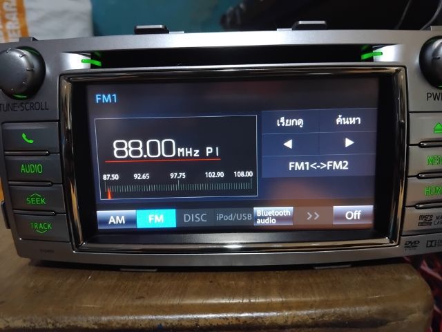วิทยุจอเดิมแท้ถอดtoyotaฟอร์จูเนอร์ปี14 รูปที่ 2