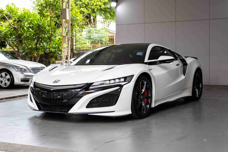 Honda NSX 2019 3.5 4WD Sedan เบนซิน ไม่ติดแก๊ส เกียร์อัตโนมัติ ขาว รูปที่ 3