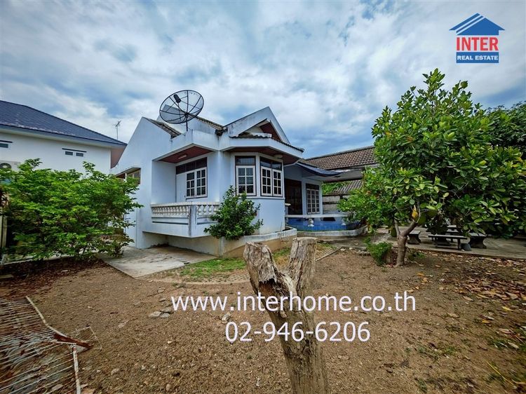 มีบางส่วน ไม่ใช่ บ้านเดี่ยว 1 ชั้น 114 ตร.ว. บ้านเดี่ยว ใกล้โรงพยาบาลกรุงเทพฯ คริสเตียน ถนนเพชรเกษม ถนน25มกรา เมืองนครปฐม นครปฐม รูปที่ 4