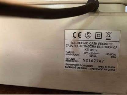 เครื่องคิดเงิน SHARP รูปที่ 5
