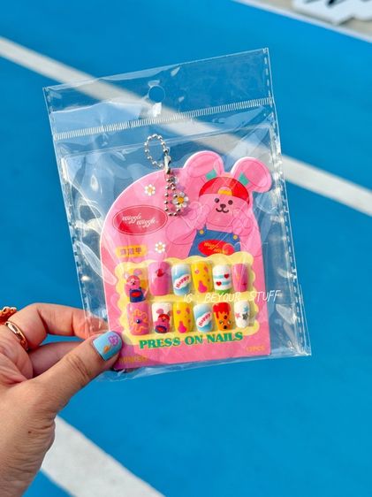 ผลิตภัณฑ์สำหรับเล็บ เล็บปลอม Wiggle Wiggle x Miniso 💅🏻🐰✨
