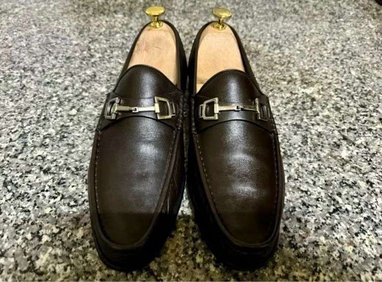 Gucci Brixton Leather Loafers เบอร์41 รูปที่ 2