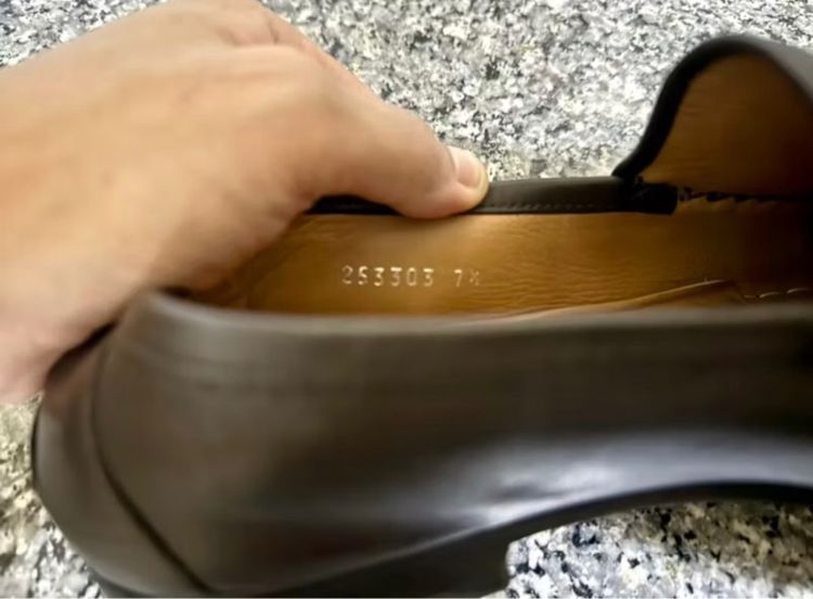 Gucci Brixton Leather Loafers เบอร์41 รูปที่ 7