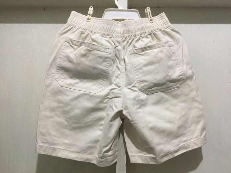 กางเกง ขาสั้น แบรนด์ GU สีขาวอมครีม รูปที่ 2