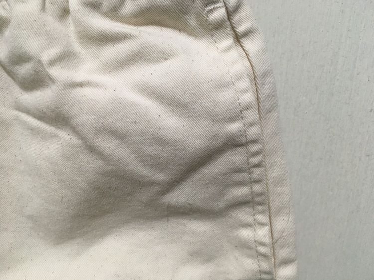 กางเกง ขาสั้น แบรนด์ GU สีขาวอมครีม รูปที่ 8