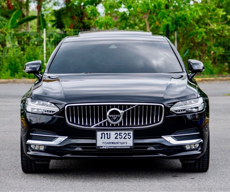 Volvo S90 2018 2.0 D4 Inscription Sedan ดีเซล ไม่ติดแก๊ส เกียร์อัตโนมัติ ดำ รูปที่ 2