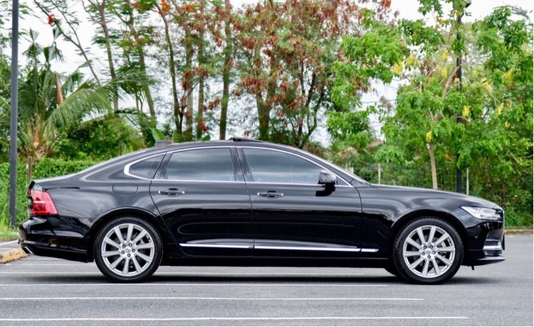 Volvo S90 2018 2.0 D4 Inscription Sedan ดีเซล ไม่ติดแก๊ส เกียร์อัตโนมัติ ดำ รูปที่ 4