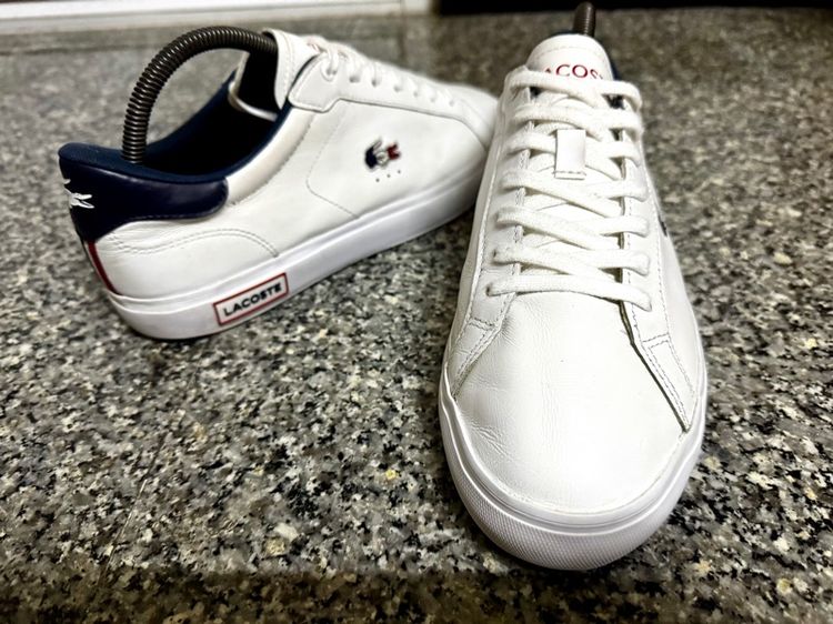 Lacoste Powercourt Leather Sneakers เบอร์42