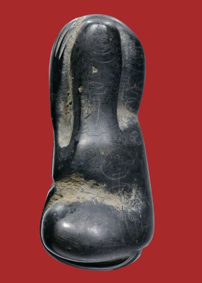 พระปิดตาหูกระต่าย หลวงปู่นาค วัดห้วยจระเข้ จ.นครปฐม เนื้อเมฆพัตร จารเต็มสูตร รูปที่ 3