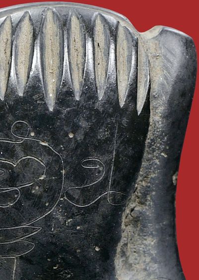 พระปิดตาหูกระต่าย หลวงปู่นาค วัดห้วยจระเข้ จ.นครปฐม เนื้อเมฆพัตร จารเต็มสูตร รูปที่ 6