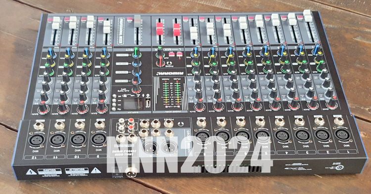Mixer RIWORAL รุ่น RT12 CHANNEL เครื่องผสมสัญญาณ หรือ มิกเซอร์ ริเวอรัล รุ่น อาร์ที12 ช่องสัญญาณ SPR รูปที่ 12