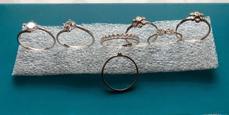 ขาย แหวนเงินแท้ 9.25 ราคาเหมาๆ