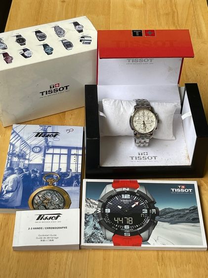 TISSOT PRC200 Chronograph Quartz Silver Dial Mens 40 mm Swiss Made  รูปที่ 2
