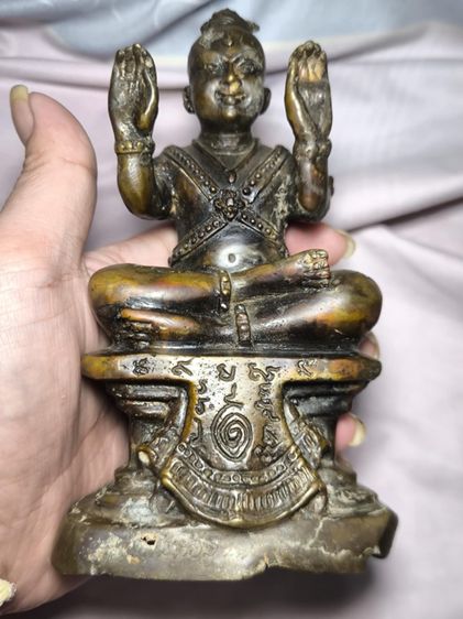 กุมารทองรุ่นแรกหลวงพ่อแกละ วัดลำลูกบัว นครปฐม มือสั้น รูปที่ 2