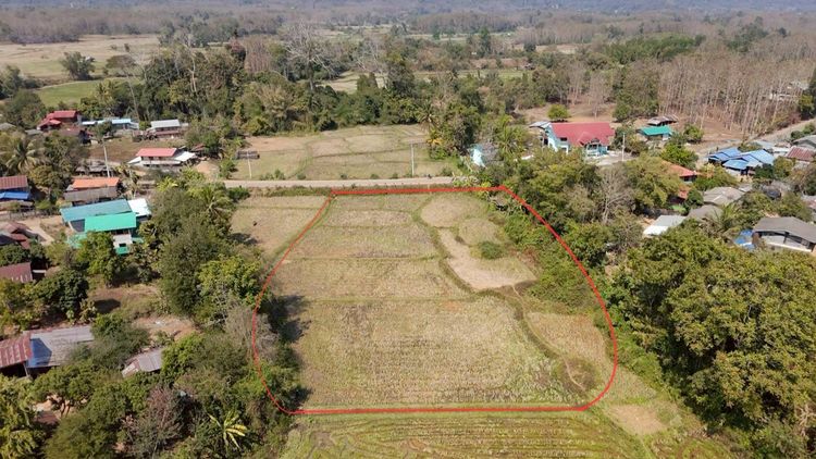 ขายที่ดินถูก แปลงสวย ติดหมู่บ้าน 2 ข้าง หน้า-หลัง เป็นท้องนา ธรรมชาติสวยงาม ติดถนนลาดยาง ที่ดินมีโฉนด จำนวน 3 ไร่ 2 งาน 11 ตารางวา พร้อมโอน รูปที่ 3