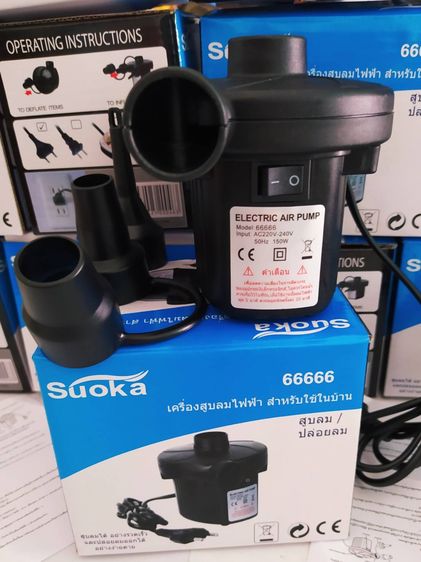 ของใหม่INTEXที่นอนเป่าลม 4.5 ฟุต พร้อมปั้มลมไฟฟ้า เก็บปลายทาง รูปที่ 13