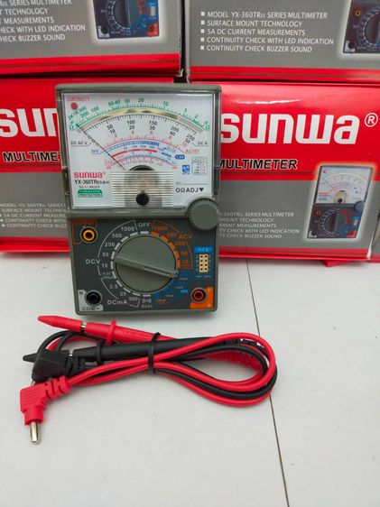 ที่สุดมัลติมิเตอร์แบบเข็ม รุ่นขนาดพกพาสะดวก (ไม่เล็ก) เก็บปลายทาง รูปที่ 6