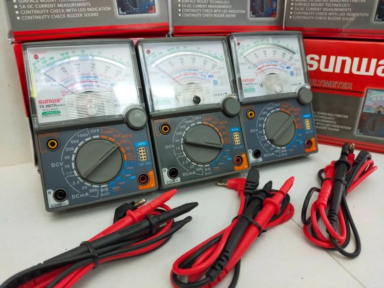 ที่สุดมัลติมิเตอร์แบบเข็ม รุ่นขนาดพกพาสะดวก (ไม่เล็ก) เก็บปลายทาง รูปที่ 5