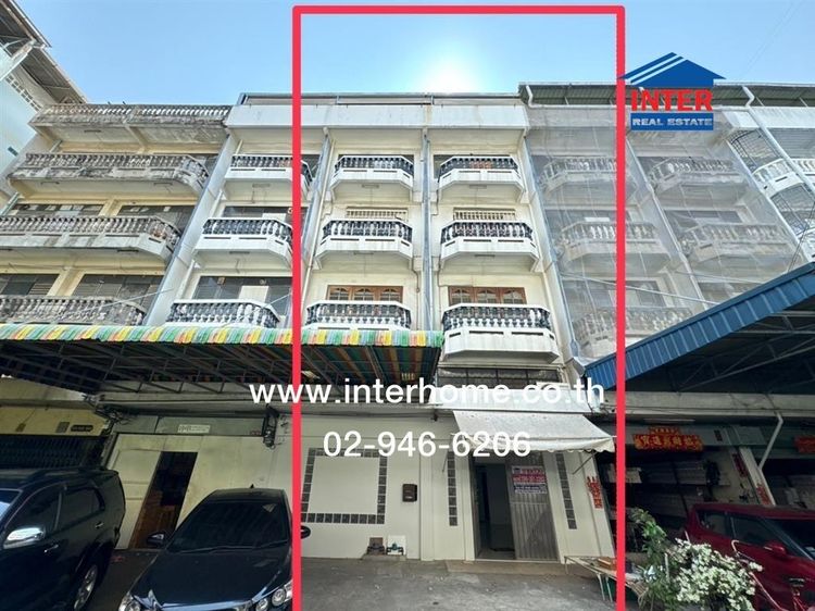 อาคารพาณิชย์ 4.5 ชั้น 28 ตร.ว. อาคารพาณิชย์ ซอยจอมทอง13 ถนนจอมทอง เขตจอมทอง กรุงเทพมหานคร