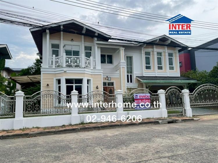 บ้านเดี่ยว 2 ชั้น 97.7 ตร.ว. หมู่บ้านปริญสิริ นวมินทร์ ระหว่างซอยนวมินทร์87-89 ถนนนวมินทร์ ถนนเสรีไทย เขตบึงกุ่ม กรุงเทพมหานคร